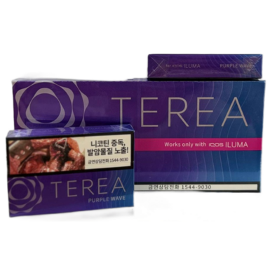 Стики TEREA Purple Wave Корея для IQOS ILUMA