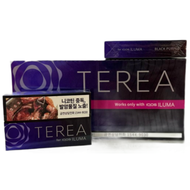 Стики TEREA Black Purple Корея для IQOS ILUMA
